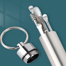 누로아 스테인레스 귀이개 6종세트 귀지청소기 귀파개세트