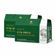 일등네이처 유기농 양배추즙 100% 국산 브로콜리 사과양배추즙, 90ml, 60개