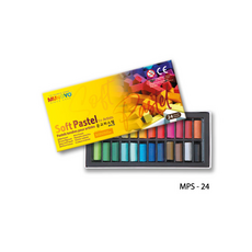 문교 일반 사각 파스텔 24색 색깔별 스케치 미술