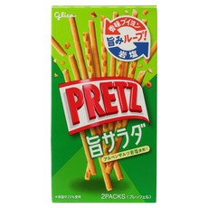glico 格力高 PRETZ 百力滋 餅乾棒 野菜沙拉 2包入, 1個