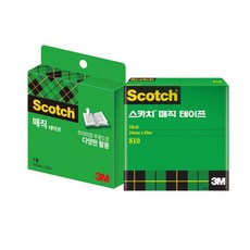 3M 스카치 매직테이프리필 810R 3인치 12mmx20m, 매직테이프리필 3인치 12mmx20m 1개, 1개