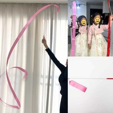 고무손잡이 핑크 리듬체조 리본 4m 체육 체육교구 체육대회용품 리듬체조용품