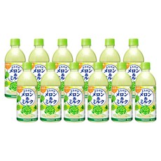 일본 산가리아 부드러운 마로야카 멜론맛 우유, 12개, 500ml