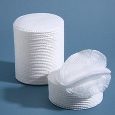 雙面雙效化妝棉 100片/包 圓形棉片 卸妝棉 美容 美甲 清潔 濕敷 保養, 1個