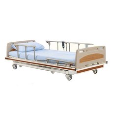 晉宇 三馬達電動養護床 JY-61 仿實木頭尾板