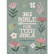 (영문도서)365 Bible Affirmations for Teen Girls: A Daily Devotional Paperback, Barbour Young Adult, English, 9798891513334