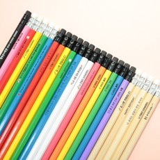 incolor 잘 써지는 네임연필 / 한개부터 주문제작, 네츄럴 육각, 1개
