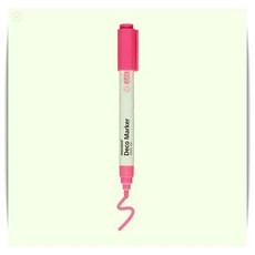 [선명한 마카펜]모나미 데코마카 2.0 형광핑크