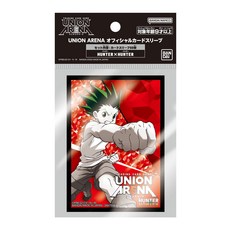 반다이 (BANDAI) UNION ARENA 공식 카드 슬리브 HUNTER×HUNTER