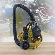 연료필터 상업용 차량 볼보 트럭용 디젤 연료 필터 오일 물 분리기 컵 교체용 보울 VOE 20808386/20870050/, 한개옵션1, 한개옵션0