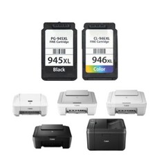 캐논 프린터 잉크 MG3090 TS3490 MG249 호환, 1개, PG945XL 대용량 검정색 1개, PG945XL 대용량 검정색