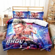 코디 로즈 이불 커버 쿨 아메리칸 나이트메어 침구 프린트 싱글 퀼트 베개 성인 사이즈, 1. 1