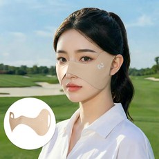 자외선차단 마스크 광대 기미존 자외선 마스크 햇빛 차단 패션 스포츠 나비마스크, 1개, 스킨톤 1개, 스킨톤