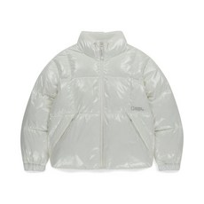 내셔널지오그래픽 키즈 K254UPD902 글로시 점퍼 IVORY 436089