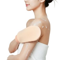 스탠다드엔 2세대 때밀이 타올 때타올 샤워타올, 1세트, 2개입, 소프트(부드러운 저자극), 피치