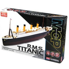 프라모델 타이타닉 여객선 전시 모형 조립키트 미니어쳐 선물 선박 컬렉션, 1개