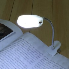 독서 작업 LED 헤드캡 집게 독서등 5개 선물 led북라이트 조명등