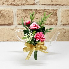 포유더샵 핸드메이드 카네이션코사지 조화 코사지 어버이날, 카네이션조화코사지-스프레이핑크3