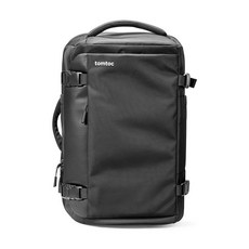 탐탁 T66 네비게이터 트래블 랩탑 백팩 40L 노트북 운동 등산 여행 가방 케이스, Black, 1개