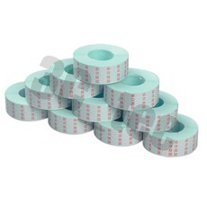 HALLO 標價紙10捲1袋 (1捲1000張) 適用於1YS 1Y標價機 台灣製造 紅底線 標價清晰, 1個, 10捲1袋_保存期限(無紅底線)