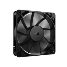 CORSAIR RS140 140mm PWM 팬 - 데이지 체인 연결 - 저소음 - 마그네틱 돔 베어링 - 싱글 팩 - 블랙, 1 x 120mm_블랙 | Non-ARGB, 1개