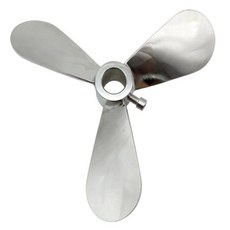 OD 60mm에서 200mm까지 스테인리스 스틸 임펠러형 삼엽 교반기 분산 패들 페인트 잉크 유화 블레이드, 03 OD150mm hole12mm