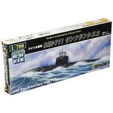 동우사 1/700 세계 잠수함 시리즈 No.15 SSN-711 플라모델 WSC-15, 1개