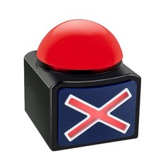 퀴즈 버저버튼 정답 게임용 스위치 레크리에이션 부저 버튼, 1개 (건전지미포함)