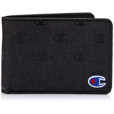 Champion 그래픽 지갑 워싱 블랙