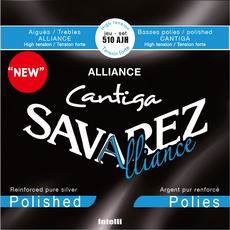 사바레즈 클래식 기타줄 ALLIANCE CANTIGA POLISHED 510ARH/510AJH 모음, 510AJH, 1개