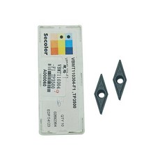 SECO 車刀片 VBMT110304-F1 TP3500，精密金屬加工，高耐磨損，適用多種材料, 1個