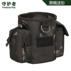守護者 Protector Plus 戶外訓犬腰包, 1個, 黑蠍色,均碼