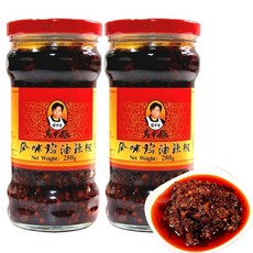 라오깐마 풍미지유 유라죠우 라조장, 280g, 2개