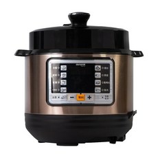 aiwa 電壓力鍋, 香檳色, 1個, 5L