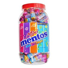 미니멘토스 레인보우 1통(100개입) 멘토스간식비틀즈, 10g, 1개