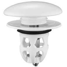 투데이리빙 세라믹 원터치 팝업 세면대 마개 욕실 화장실 욕조 똑딱이 하수구 트랩 해충 벌레 방지 악취 차단 교체 물마개 부속품 34-40mm 호환, 1개