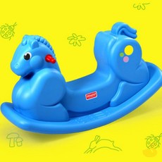 OS 쿠쿠토이즈 파란말 - 업체직송 아기흔들의자 흔들말