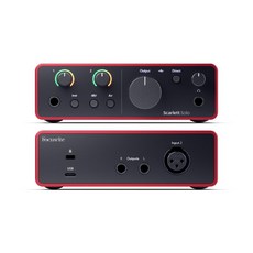 Focusrite Scarlett Solo 錄音介面 直播 宅錄 公司貨 三年保固 贈錄音/音源軟體, 第四代 Solo 單主機