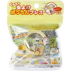 迪士尼精油防蚊手環 鬼滅之刃 角落小夥伴 米奇 米妮 回捲手環, 1個, 角落小夥伴回捲手環(黃)