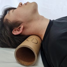 아치넥 경추폼롤러 거북목 교정 목스트레칭 필라테스, 1개