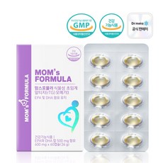 맘스포뮬러 식물성 초임계 알티지 rTG 오메가3 미니캡슐 DHA 2개월분, 1개, 60정