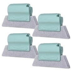 원이네 창틀 청소 틈새 브러시, 그린, 4개