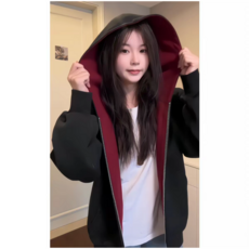 JoYouth 히든 소매포켓 후드 후디 박시