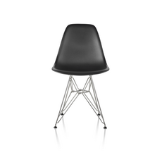 [국내정식수입품] 허먼밀러 공식딜러/ 임스 플라스틱 사이드 체어/ HermanMiller Eames Molded Plastic Side Chair Wire Base, Black, 1개