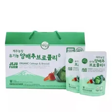 오렌지나무제주농장 제주 양배추 브로콜리즙 30포, 100ml, 1개