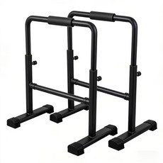 높이조절 평행봉 딥스바 2p, 검정