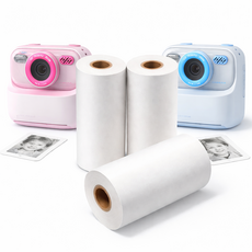 [홈뚜] 어린이 프린트 카메라 감열지 일반 스티커 3롤 1세트 키즈 프린트 인쇄 인화지, 3개