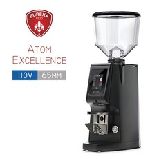 EUREKA ATOM EXCELLENCE 65 咖啡研磨機 110V 65mm 磨豆機, 1個, EG0026MBK 霧黑色