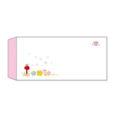 가꿈 유치원 편지봉투 칼라 소 핑크 백상지 50매입 NO.368 봉투 어린이집 원서봉투 jae+3172Tb