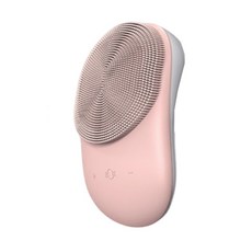 熙美誠品 洗臉儀 洗臉機 電動洗臉機 9檔聲波溫熱奈米導入 潔面儀 矽膠洗臉刷, 洗臉機-櫻花粉